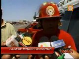 Cuarto Poder-17.02.13-La indolencia de los conductores frente al paso de los bomberos y ambulancias