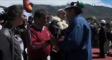 Bolivia inaugura planta de energía eólica