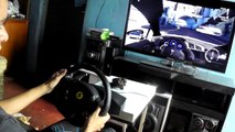 Teste volante Ferrari 458 Itália Thrustmaster Xbox 360