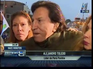 Toledo en campaña: "Cometimos un error la elección pasada"