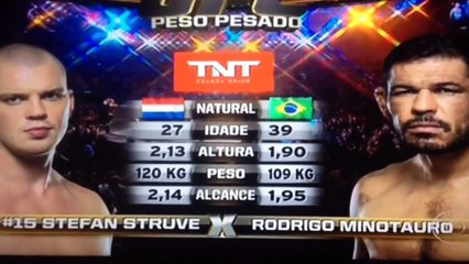 Rodrigo Minotauro vs Stefan Struve
