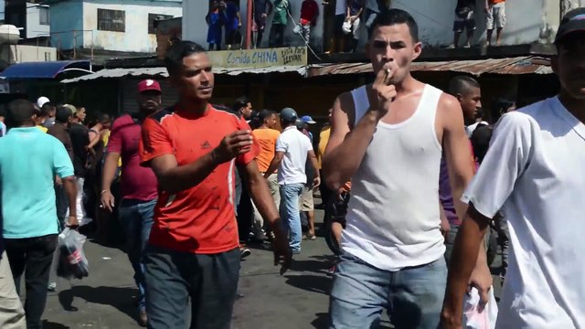 Imágenes saqueos San Felix y revuelta