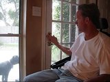 Quadriplegic opening and locking doors