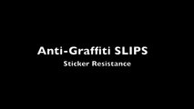 SLIPS and Anti-Graffiti for Stickers