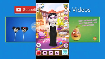 My Talking Angela ABC Song Finger Family - Finger Children Rhymes Song