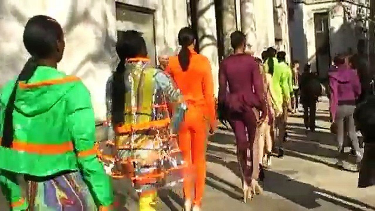 London Fashion Week, 2013. Street Catwalk.