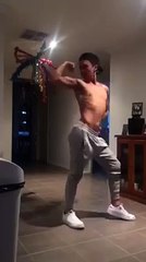 When you're home alone and just need to break free