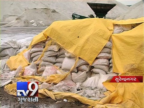Heavy rains hit livelihoods of Surendranagar salt makers - Tv9 Gujarati