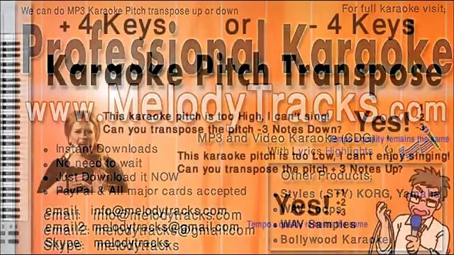 Pakistani Karaoke Lagi re lagi lagan | Mehdi Hassan | MelodyTracks.com