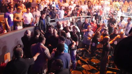 WSOF 22 stands erupt as current and former ufc fighters fight in the seats