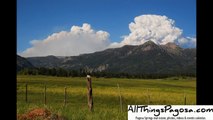 2013 West Fork Fire As Seen From Pagosa Springs, CO