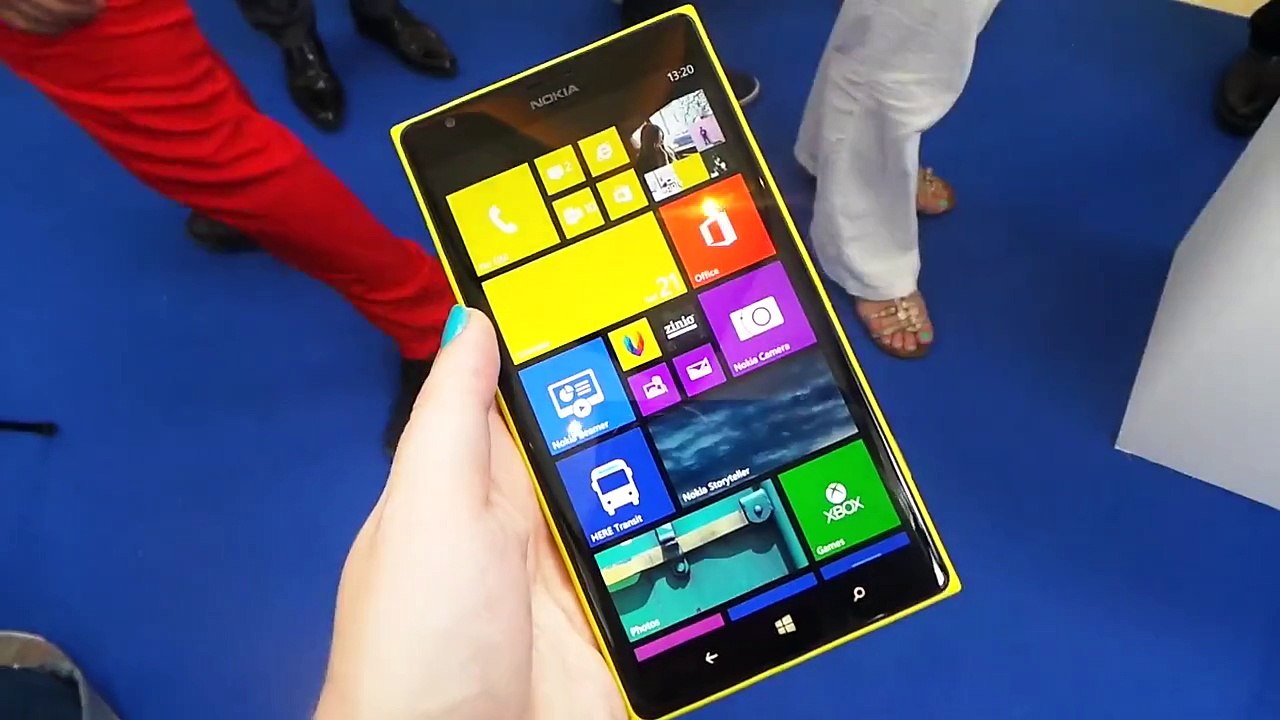 Nokia Lumia 1520 video demo