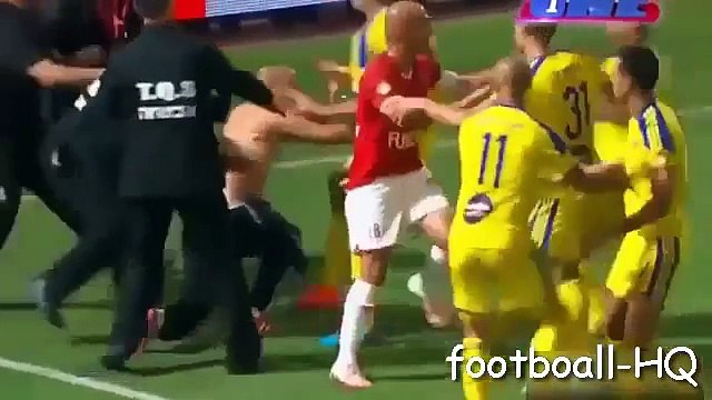 Top Funny Moments in Football Football Crazy Fans on Pitch