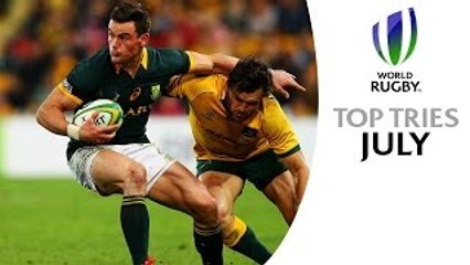 Amazing rugby tries - July