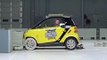 2008 Smart Fortwo moderate overlap IIHS crash test