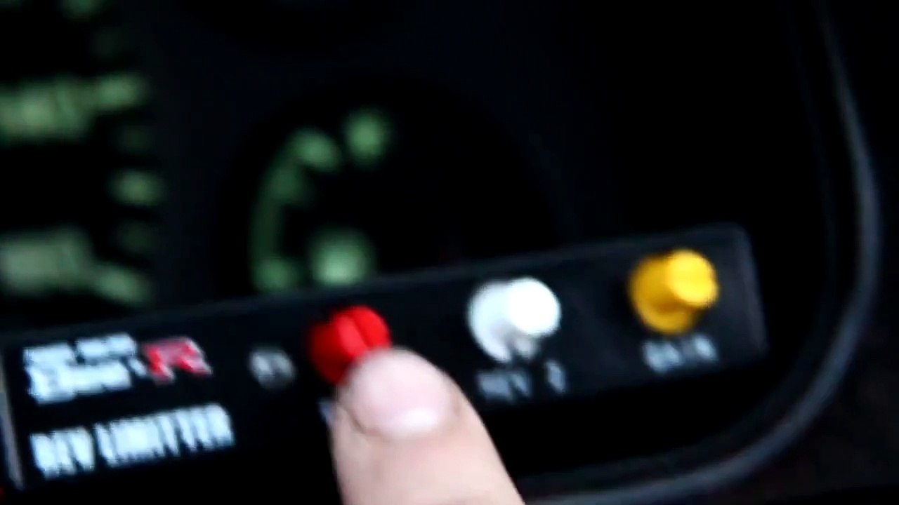 Subaru SVX Lucy and her Launch Control / 2Step ... Bee R Rev Limiter