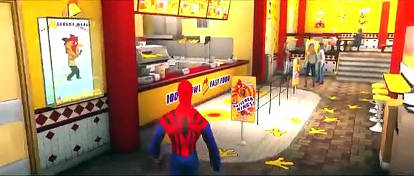 Pixar Spiderman Lightning McQueen USA Songs for Children with Action