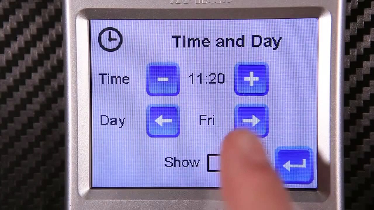 How to use the Alde 3020-112 control panel