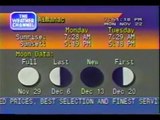 Weather Channel local forecast from 1993