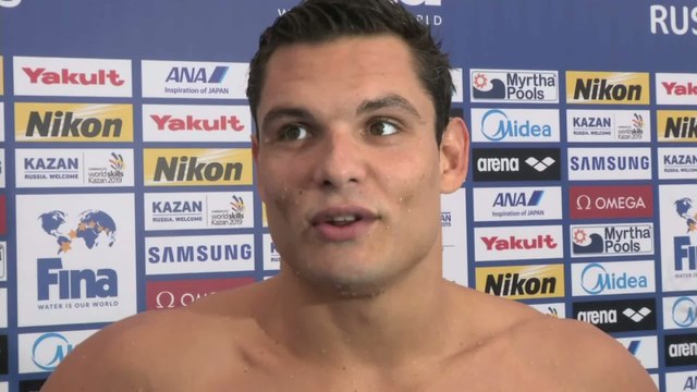 Natation - ChM (H) - 50m papillon : Manaudou «23 15, ce n'est pas très rapide»