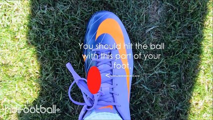 Knuckleball Tutorial - How to Shoot a Knuckling Free Kick