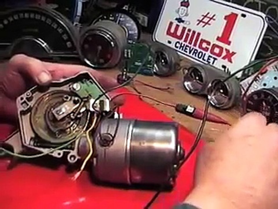 Willcox Corvette Bench Testing a 19691972 Corvette Wiper Motor video