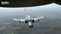 Aereo cargo riprende la caduta di un aereo militare iraniano