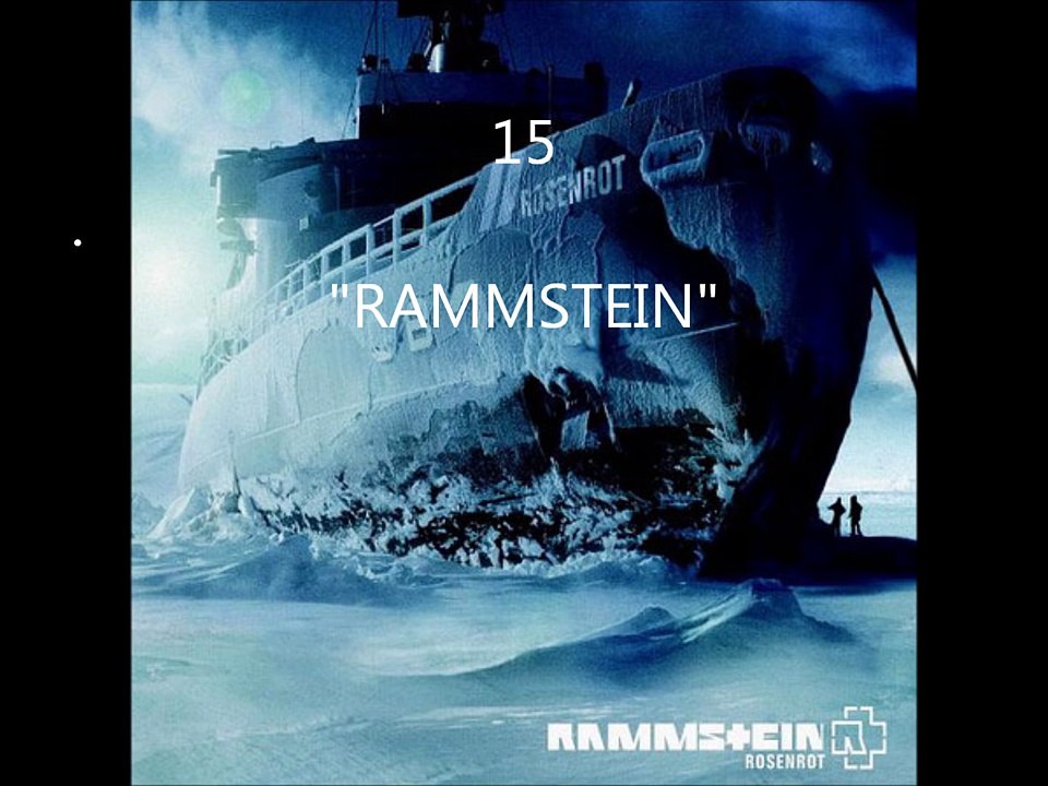 las mejores 15 canciones de rammstein