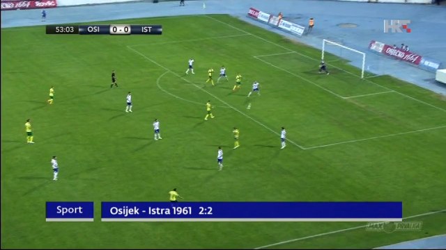 Osijek - Istra 1961 2-2, golovi, 01.08.2015. HD