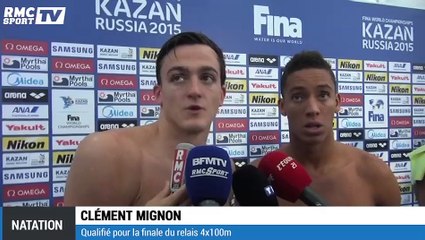 Mondiaux de natation - 4x100m nl : les Bleus qualifiés