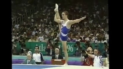 Olympic Games Atlanta 1996-Ioannis Melissanidis Gold medal gymnastic (floor)