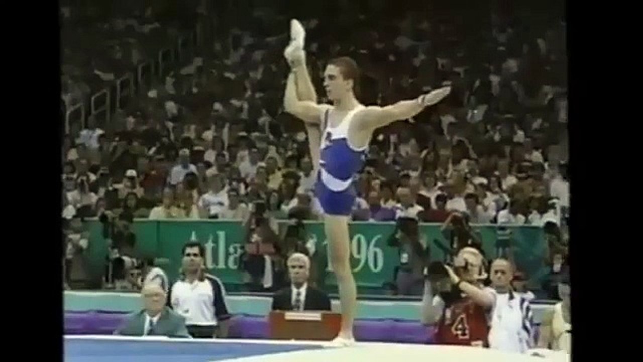 Olympic Games Atlanta 1996-Ioannis Melissanidis Gold medal gymnastic (floor)