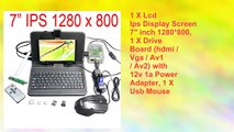 Raspberry Pi Diy 12in1 Display Monitor kit 7 inch Lcd