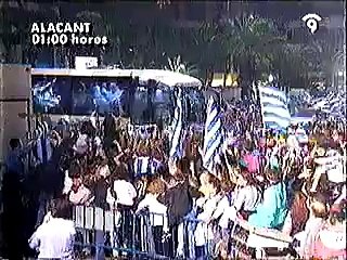 Plaza de los Luceros - Ascenso a 1ª del Hércules, temp 95/96