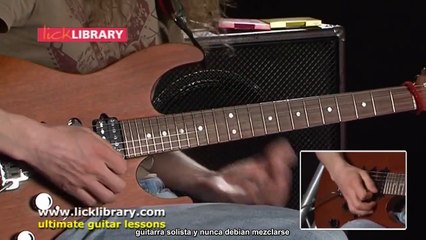 Guthrie Govan   Playing Guitar In The Style Of Jimi Hendrix   Guitar Lesson Licklibrary subt esp