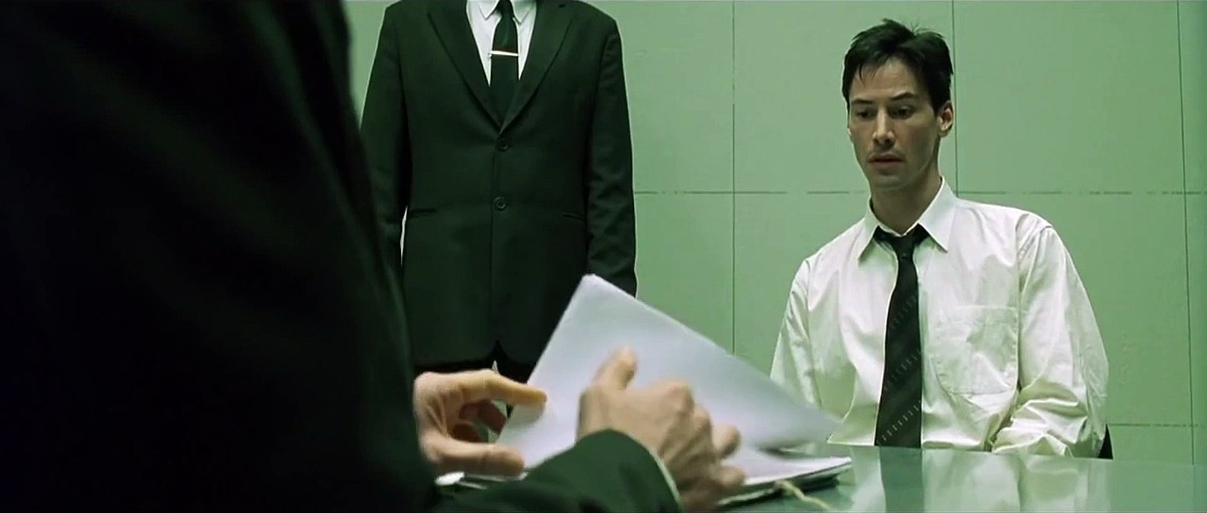 The Matrix Getting Bugged Scene HD
