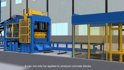 Fully automatic block machine/ Cement Block Machine QT10 15