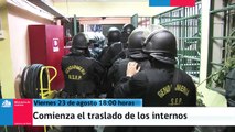 1.052 Reos fueron trasladados a la nueva cárcel de Antofagasta