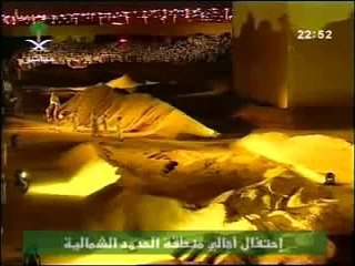 الحنده عند قبيلة عنزه الوائليه (زيارة خادم الحرمين الشريفين)