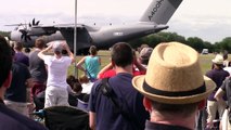 **AMAZING!!** RIAT 2015 Airbus A400M EC-406 Whole Display! Inc. 120° bank angle!