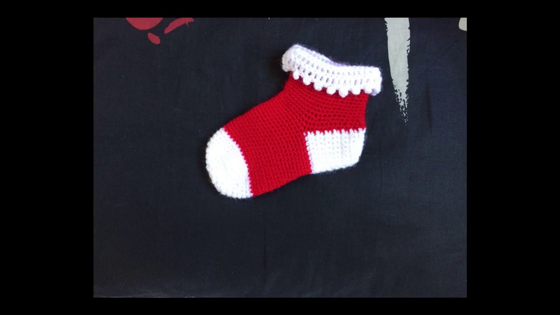 Crochet Chaussettes Pour Bebe How To Crochet Baby Socks Video Dailymotion
