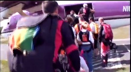 Fred Schwartz's First Skydive for MS Research!