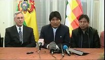 Conferencia Evo Morales en Holanda CIJ