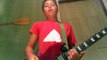 Christian E sings and plays Kiss you by one direction on guitar