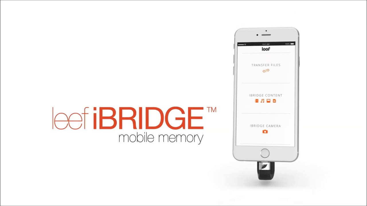 Mémoire Mobile LEEF iBridge pour iPhone iPad3