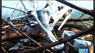 Pakistan Army Shoots Down Indian Drone - Must Watch
