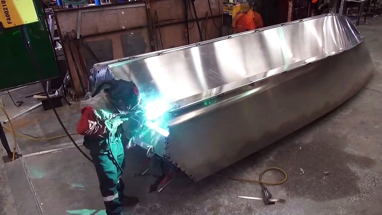 Stacer Plate Boat Construction