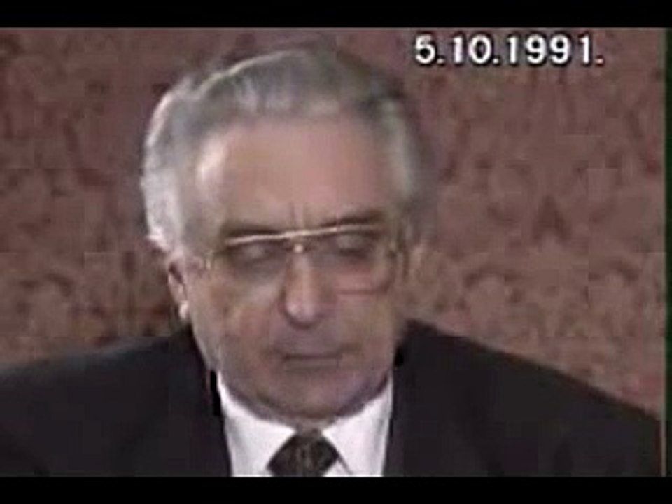 Dr. Franjo Tuđman- poziv na obranu domovine