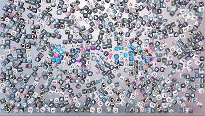 After Effects Project Files - Falling Social Icons - Logo reveal - VideoHive 7891706