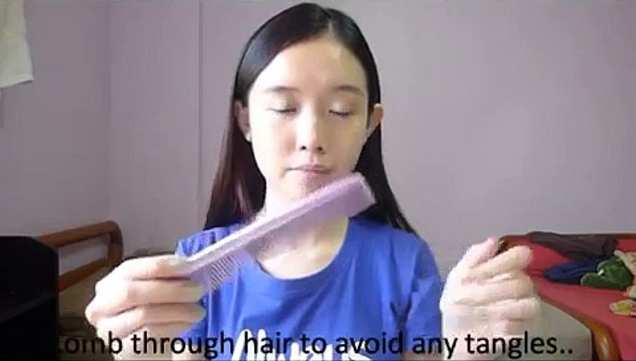 Coconut Oil Hair Treatment (椰油头发护理)